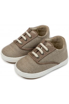 EXC5065-BEIGE-PRALINE-BABYWALKER SHOES